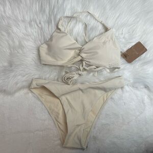 Berlook Chic Cream Bikini Set M 48